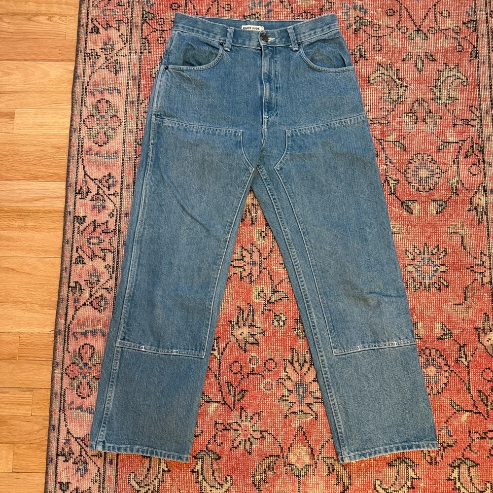 SOLD Rudy Jude Pale Indigo Utilities size 3